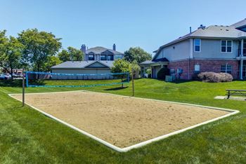 Volleyball court
